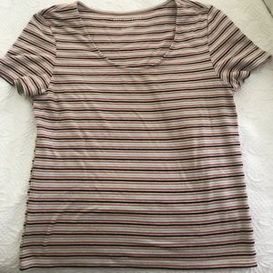 American Eagle Striped Tee